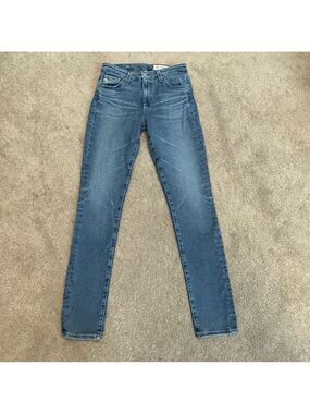 AG Adriano Goldschmied Prima cigarette leg light wash denim jeans Sz 26